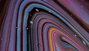 Preview wallpaper stripes, paint, liquid, glitter, multicolored