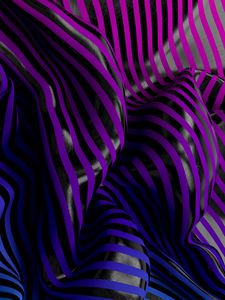 Preview wallpaper stripes, relief, 3d, wavy