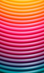 Preview wallpaper stripes, relief, texture, rainbow, colorful