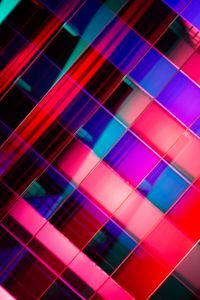 Preview wallpaper stripes, rhombuses, shapes, multicolored