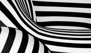 Preview wallpaper stripes, shapes, bw, abstract