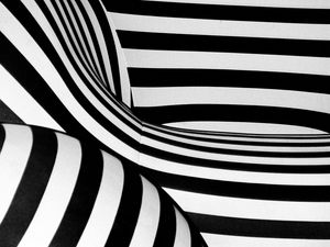 Preview wallpaper stripes, shapes, bw, abstract