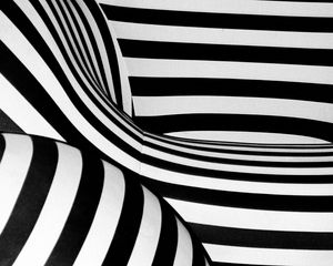 Preview wallpaper stripes, shapes, bw, abstract