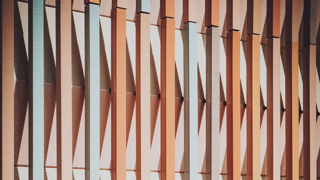 Wallpaper stripes, surface, boards, facade