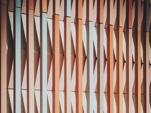 Preview wallpaper stripes, surface, boards, facade