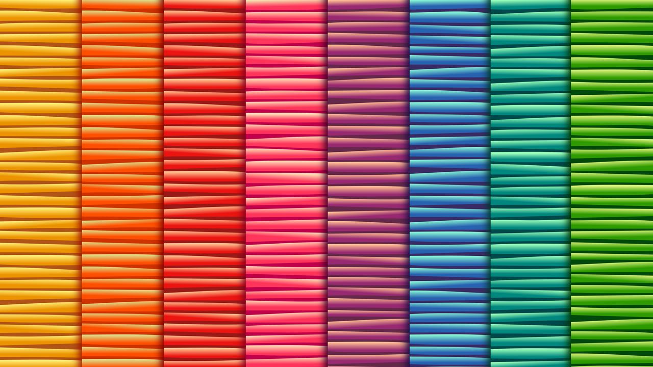 Wallpaper stripes, texture, line, colorful, horizontal