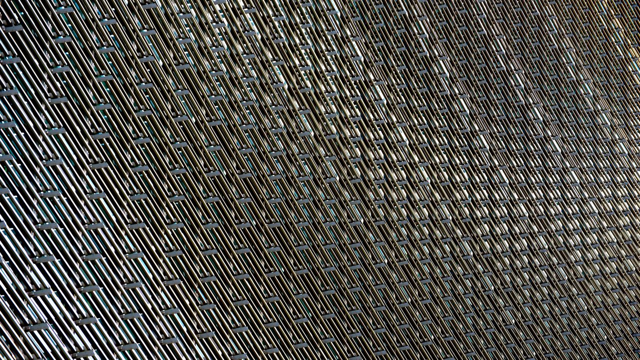 Wallpaper stripes, tilt, metal, texture