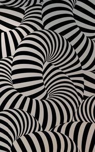 Preview wallpaper stripes, twisting, abstraction, op art