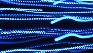 Preview wallpaper stripes, wavy, neon, lines
