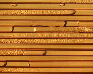 Preview wallpaper stripes, wooden, drops, water