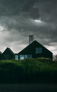 Preview wallpaper structure, building, sky, cloudy