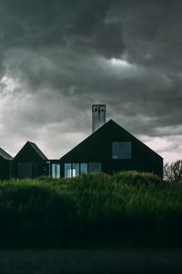 Preview wallpaper structure, building, sky, cloudy