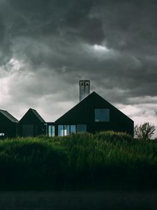 Preview wallpaper structure, building, sky, cloudy