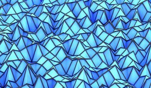 Preview wallpaper structure, relief, 3d, volume, blue