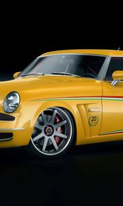 Preview wallpaper studebaker, veinte victorias, gwa, yellow, side view