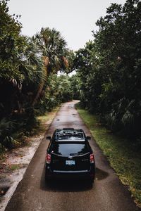 Preview wallpaper subaru forester, subaru, car, rear view, road