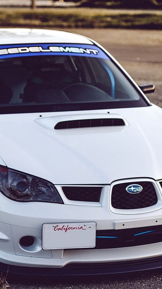 Download Wallpaper 540x960 Subaru Impreza Wrx Sti White Auto Samsung Galaxy S4 Mini Microsoft Lumia 535 Philips Xenium Lg L90 Htc Sensation Hd Background