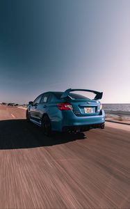 Preview wallpaper subaru wrx, subaru, car, sportscar, speed