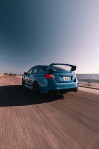 Preview wallpaper subaru wrx, subaru, car, sportscar, speed