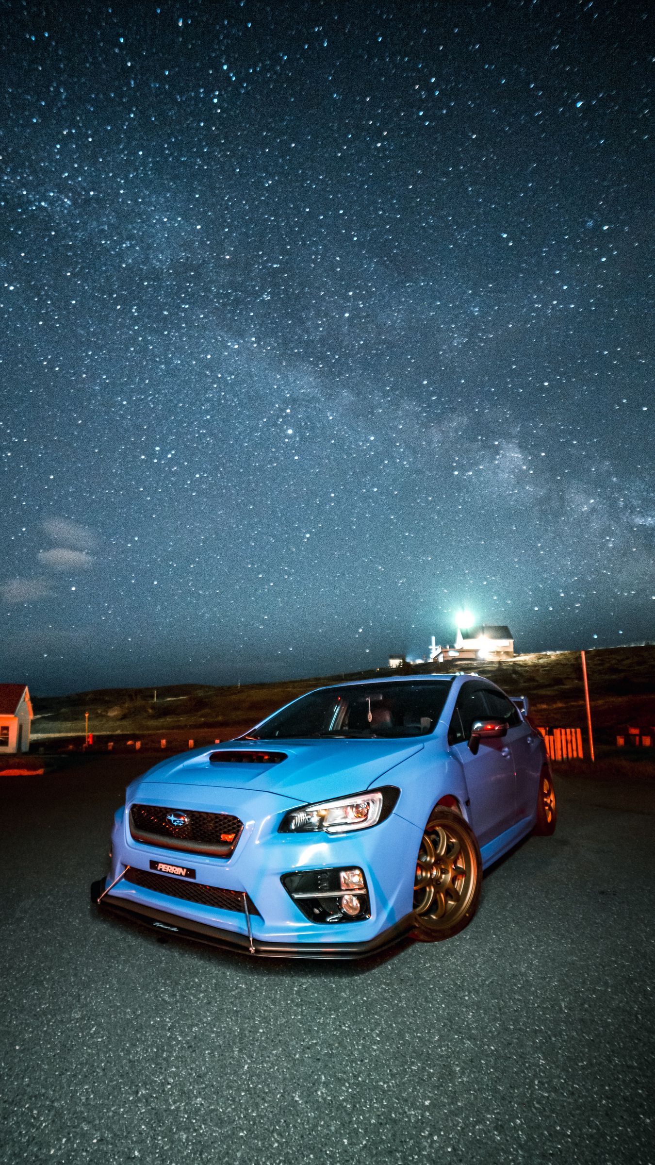 Download wallpaper 1350x2400 subaru wrx subaru car sportscar front  view spoiler iphone 876s6 for parallax hd background