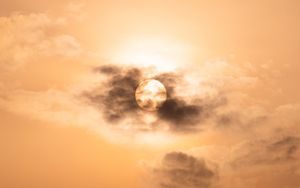 Preview wallpaper sun, clouds, sky, sunset