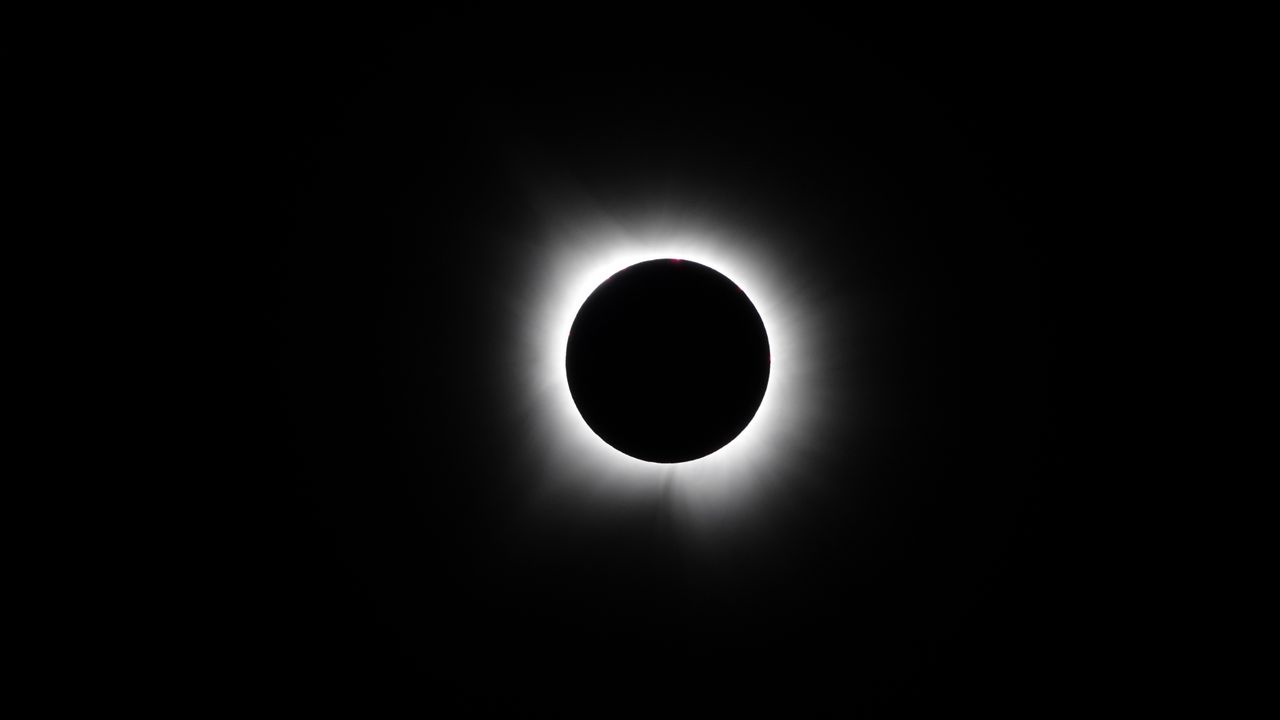 Wallpaper sun eclipse, eclipse, circle, black, dark
