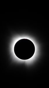 Preview wallpaper sun eclipse, eclipse, circle, black, dark