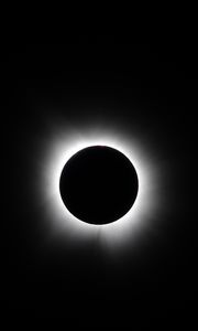 Preview wallpaper sun eclipse, eclipse, circle, black, dark