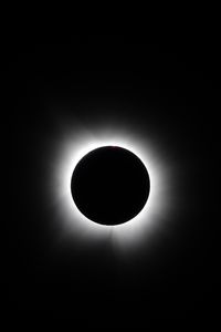 Preview wallpaper sun eclipse, eclipse, circle, black, dark