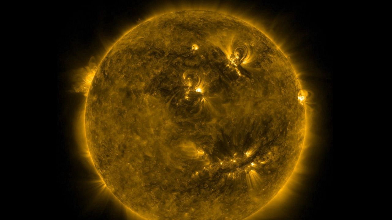 Wallpaper sun, energy, light, radiation, space