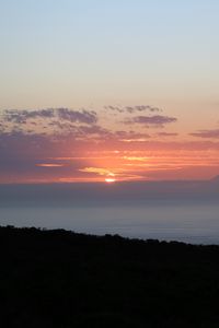 Preview wallpaper sun, sunset, horizon, landscape