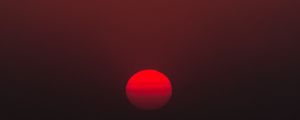 Preview wallpaper sun, sunset, sky, evening
