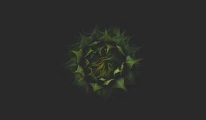 Preview wallpaper sunflower, plant, dark, bud