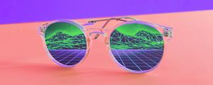 Preview wallpaper sunglasses, glasses, retro, accessory, style