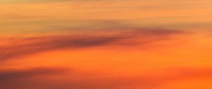 Preview wallpaper sunset, clouds, sky, gradient
