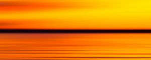 Preview wallpaper sunset, horizon, blur, water, sky
