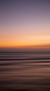 Preview wallpaper sunset, horizon, blur, stripes, abstraction