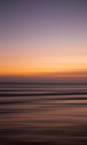 Preview wallpaper sunset, horizon, blur, stripes, abstraction