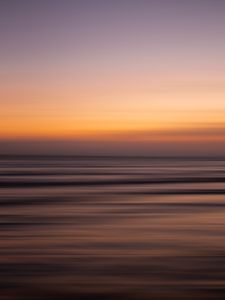 Preview wallpaper sunset, horizon, blur, stripes, abstraction