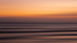 Preview wallpaper sunset, horizon, blur, stripes, abstraction