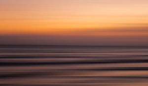 Preview wallpaper sunset, horizon, blur, stripes, abstraction