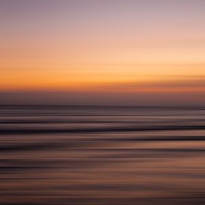 Preview wallpaper sunset, horizon, blur, stripes, abstraction