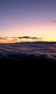 Preview wallpaper sunset, sky, dusk, horizon