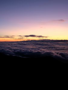 Preview wallpaper sunset, sky, dusk, horizon
