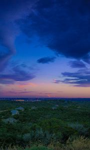 Preview wallpaper sunset, sky, horizon, san antonio, texas