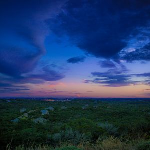 Preview wallpaper sunset, sky, horizon, san antonio, texas