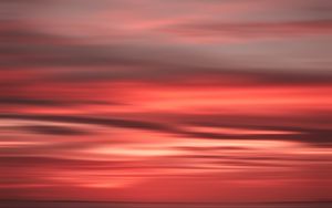 Preview wallpaper sunset, sky, pink, clouds