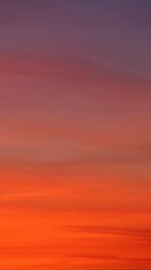 Preview wallpaper sunset, sky, red, orange