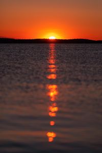 Preview wallpaper sunset, sun, glare, sea