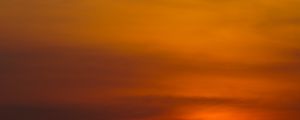 Preview wallpaper sunset, sun, plane, horizon